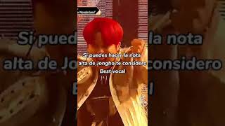 A ver si puedes hace la nota alta de Jongho te considero Best vocal