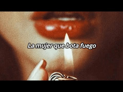 Manuel Medrano - La Mujer Que Bota Fuego. (Letra/Lyrics) Video Oficial