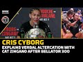 Cris Cyborg Talks Post-Fight Clash With Cat Zingano, Bellator's Future | Bellator 300 | MMA Fighting