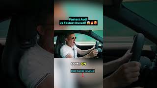 Car vs Bike - which is fastest?! 👀