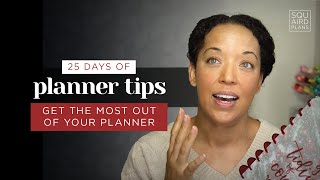 Tips To Help You Get the Most Out of Your Planner :: Day 14 of 25 Days of Planner Tips Collab 2025