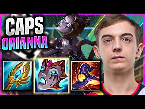 CAPS TRAINING SOME WITH ORIANNA! - G2 Caps Plays Orianna MID vs Sylas! | Challenger TV