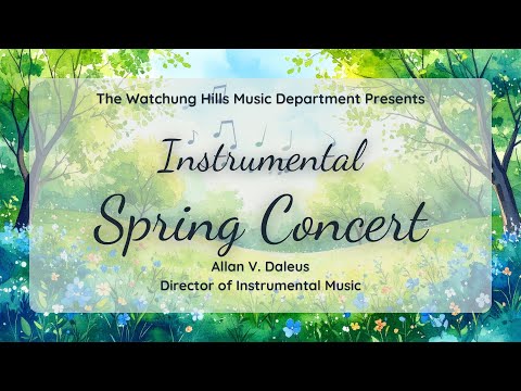 WHRHS Spring Band Concert