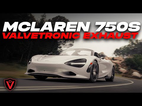 McLaren 750S SOUNDS INSANE with our Titanium Exhaust | Valvetronic Designs