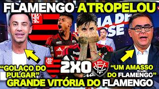 "O FLAMENGO ATROPELOU !" IMPRENSA FICA ENCANTADA com o FLAMENGO ! FLAMENGO 2 X 0 VITÓRIA