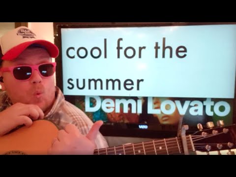 How To Play Cool For The Summer - Demi Lovato Guitar Tutorial (Beginner Lesson!)