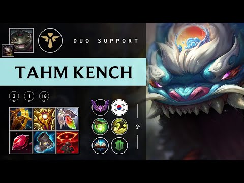 Tahm Kench Support vs Blitzcrank - KR Master Patch 25.24