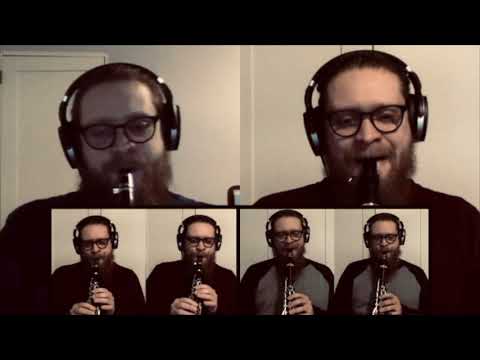 Barber Adagio for clarinet sextet. Arr. and performed by Matthew Fontana
