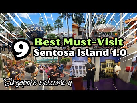 Best 9 Things to DO in Sentosa Island Singapore 1.0 | Singapore Travel Guide 2024