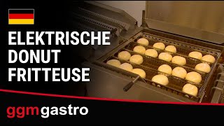 Friteuse à beignets professionnelle - 36L - 3,6kW - Capacité: 240 pcs/h - Manuel