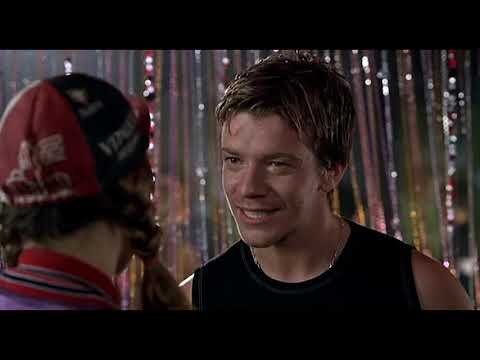 Official trailer still of Mariah Carey as Billie Frank under concert spotlights in Glitter (2001)