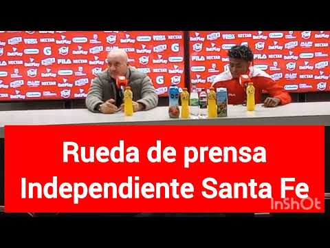 RUEDA DE PRENSA INDEPENDIENTE SANTA FE