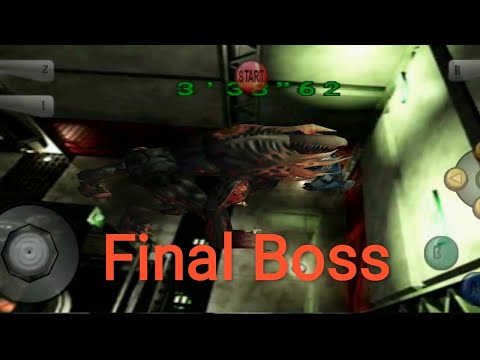 Gameplay Resident Evil 2 - Emulador N64 - Final Boss