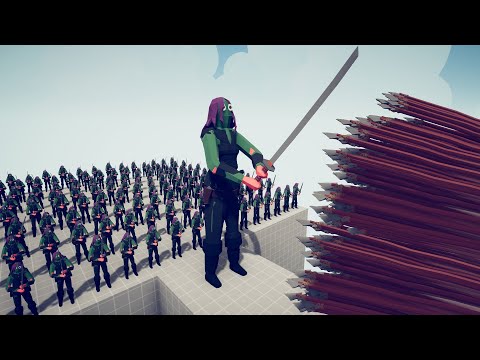 100x GAMORA + GIANT vs EVERY GOD | Totally Accurate Battle Simulator TABS