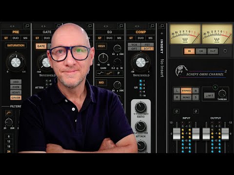 Processing Voice Over Captured On The Sennheiser MKH416 With The Scheps Omni Channel