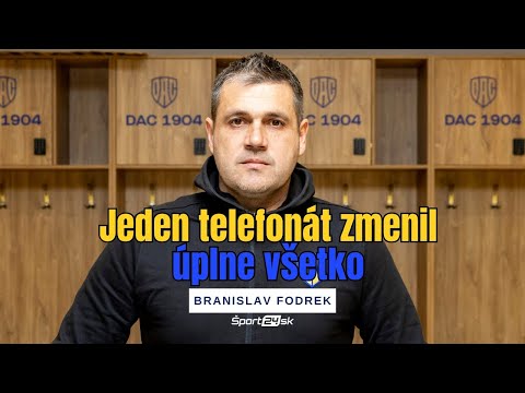 „Nie som alibista. Chceme titul!“ Tréner DAC Dunajská Streda Braňo Fodrek o kabíne, tlaku i ramadáne