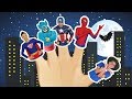 Superheroes Finger Family Collection Nursery Rhymes For Babies Educational BiBu TV