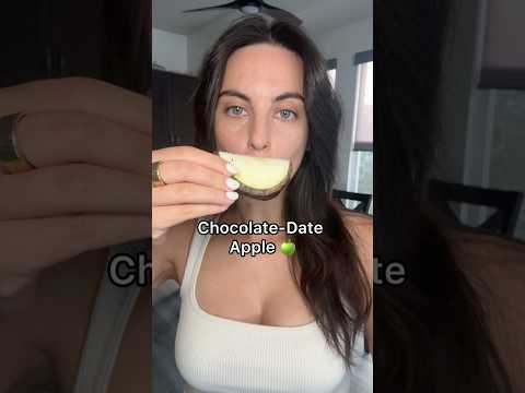 Chocolate-Date Apple 🍏 A sweet-tooth satisfier 😌