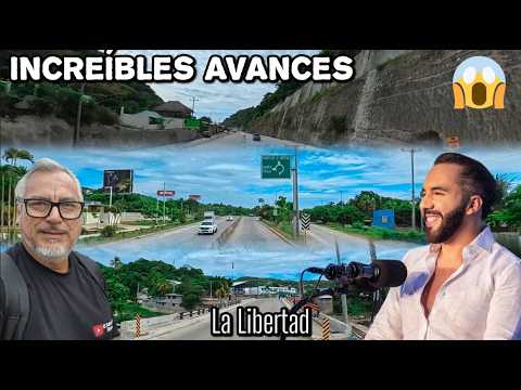 Avances significativos en Ampliación y cableado subterráneo La Libertad #elsalvador