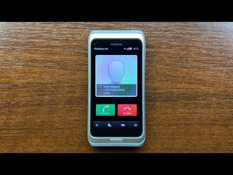 NOKIA E7 Cellular Outgoing & Incoming Calls with Nokia Tune Ringtone Sound (Nokia Belle Refresh)