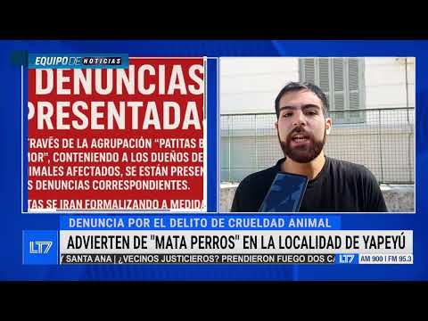 Corrientes: Denuncian "Mata perros" en la localidad de Yapeyú