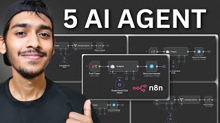 5 simple AI Agents you should build in n8n - for beginners