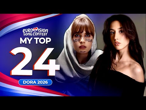 🇭🇷 Dora 2026 | My Top 24 (Croatia Eurovision 2026)