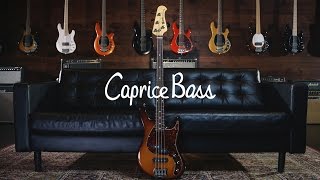 Video thumbnail for Ernie Ball Music Man Caprice Bass: Joe Dart Demos by Ernie Ball