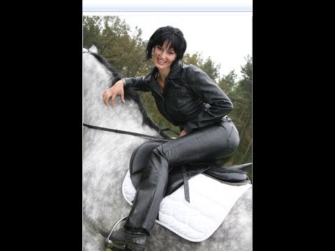 Leathered Life - Claudia Riding in Leather Pants