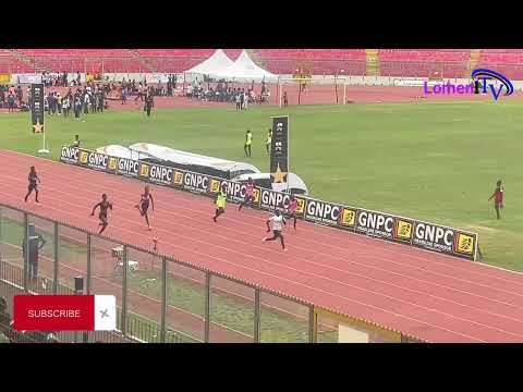 U15 girls 100m. Heat 13. GFH qualifier. Kumasi2024.