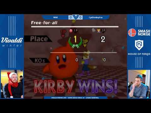Vivaldi Winter 2019 - Widl vs CptDonkeyFox - Losers Semis - Smash 64