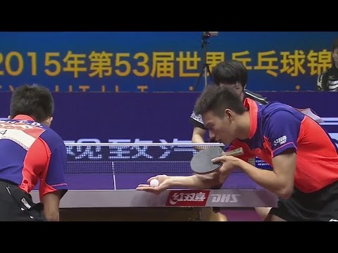 ZHENDONG / ZHOU CHN vs MATSUDAIRA / NIWA JPN - WTTC 2015 [HD][Full Match]