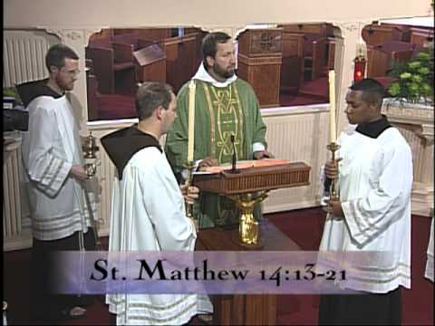 Homily 07-31-2011 - Fr. Mark Mary, MFVA - Eighteenth Sunday in Ordinary Time