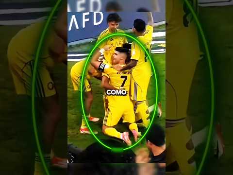 Family, Dance & a Ronaldo Magic Goal ⚽💃 #ronaldo #football #shorts