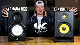 Video thumbnail for Which Studio Monitors Should You Buy?? || KRK Rokit 5 G4 VS Yamaha HS5 (Studio Monitor Comparison) by Edward Smith