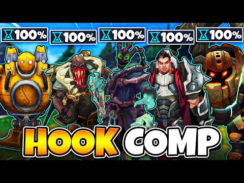 WE GAVE 5 HOOK CHAMPS 100% CDR AND HOOKED THE ENEMIES TO OUR FOUNTAIN
