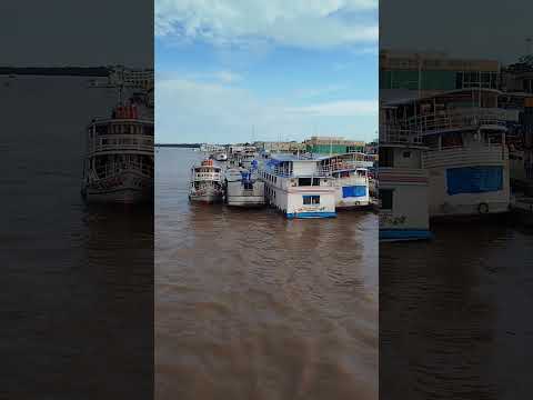 Ferry bolt encostando no Porto | Breves na ilha de Marajó #breves #world #shortvideo #missões