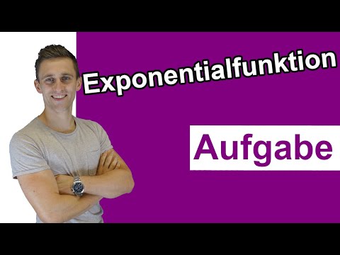 Exponentialfunktion Anwendungsaufgabe - Graph zuordnen - Mit Asymptote, Aufgabe mit Lösung