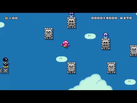 Super Mario Maker 2 - Pit Kaizo: Cloud Sword