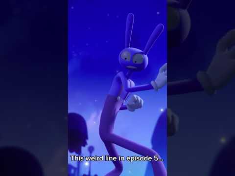 Oh? #tadc #theamazingdigitalcircus #jax #funnyshorts #theory #funnybunny #tadcjax #jaxdigitalcircus