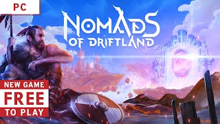 Nomads of Driftland Gameplay. New Free Strategy game in Steam!