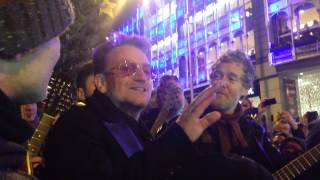 Bono @Grafton St -  Christmans Eve