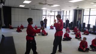 preview picture of video 'Tiger Rock Martial Arts: Tuscaloosa/Northport, AL: Honors and Leadership class 1 17 2015'