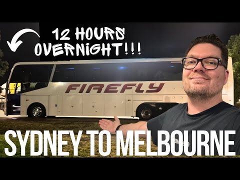 The worst way to travel between Sydney and Melbourne - Firefly Overnight bus!