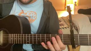 Guitar Lesson - &quot;The Tide&quot; by The Spill Canvas