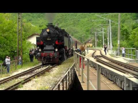 46,03 locomotiva pleacă de la stația de Cherepish