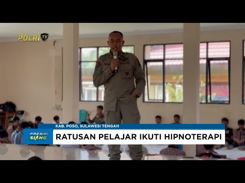 SATGAS MADAGO RAYA BERI MOTIVASI KEPADA RATUSAN SISWA MELALUI HIPNOTERAPI
