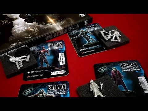 Unboxing Arkham Knight, Deathstroke, Bane and Joker
