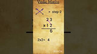 Vedic Maths trick ll Short Trick for multiplication ll multiple short trick  #shorts