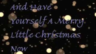 Have Yourself A Merry Little Christmas Christina Aguilera lyrics